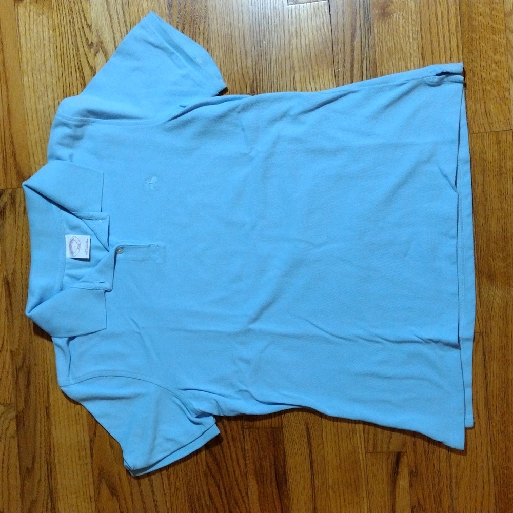 Blue Brooks Brothers 346 polo shirt
